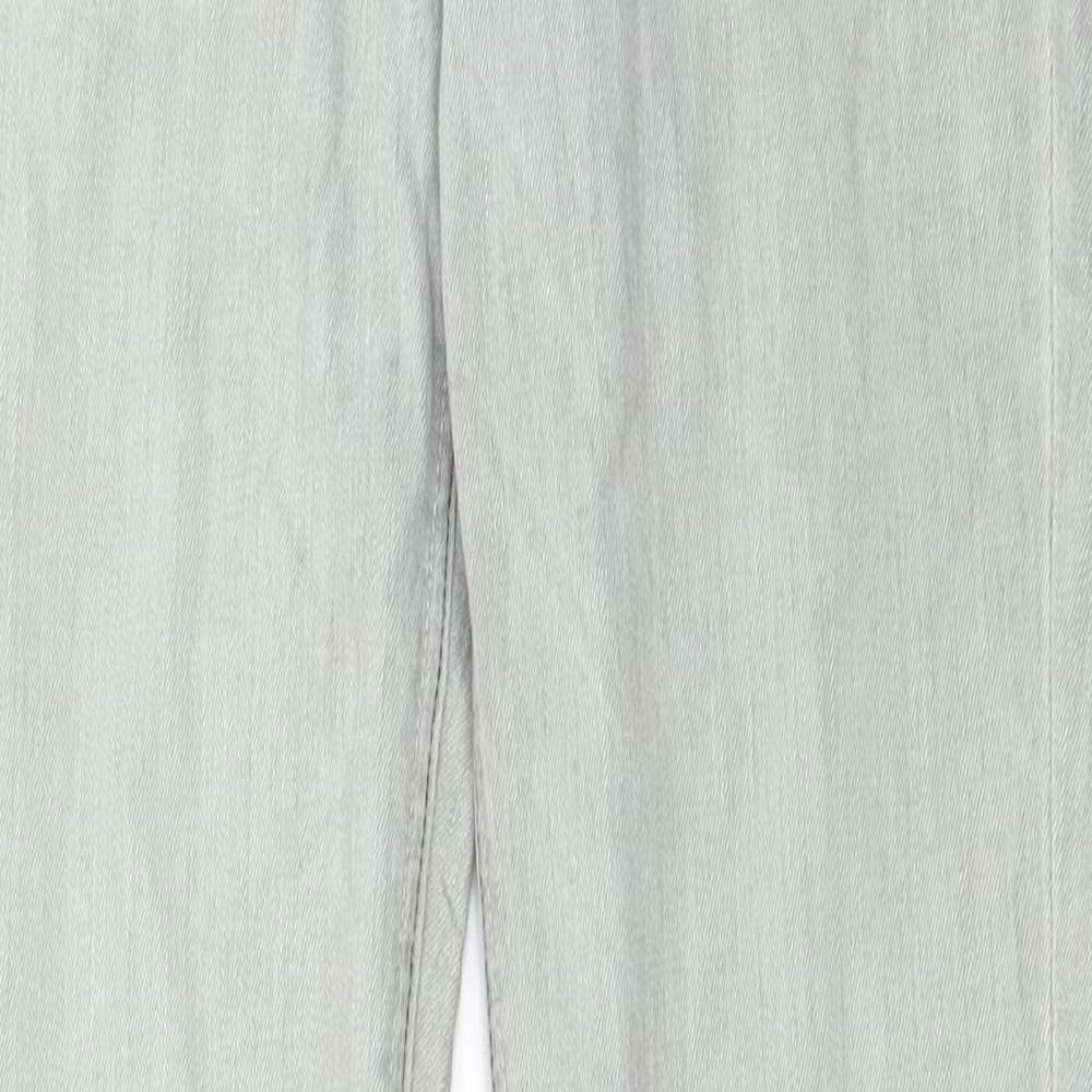 Preworn Womens Ivory   Straight Jeans Size 30 in L28 in