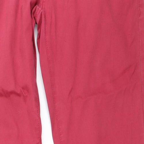 Preworn Womens Red   Skinny Jeans Size 32 in L29 in