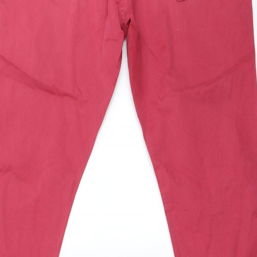 Preworn Womens Red   Skinny Jeans Size 32 in L29 in