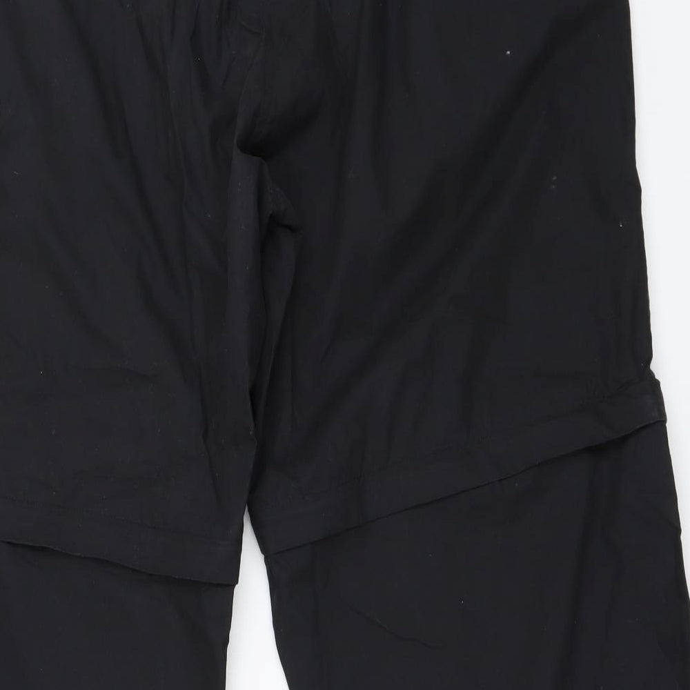 Mountain Life Womens Black   Trousers  Size 18 L25 in