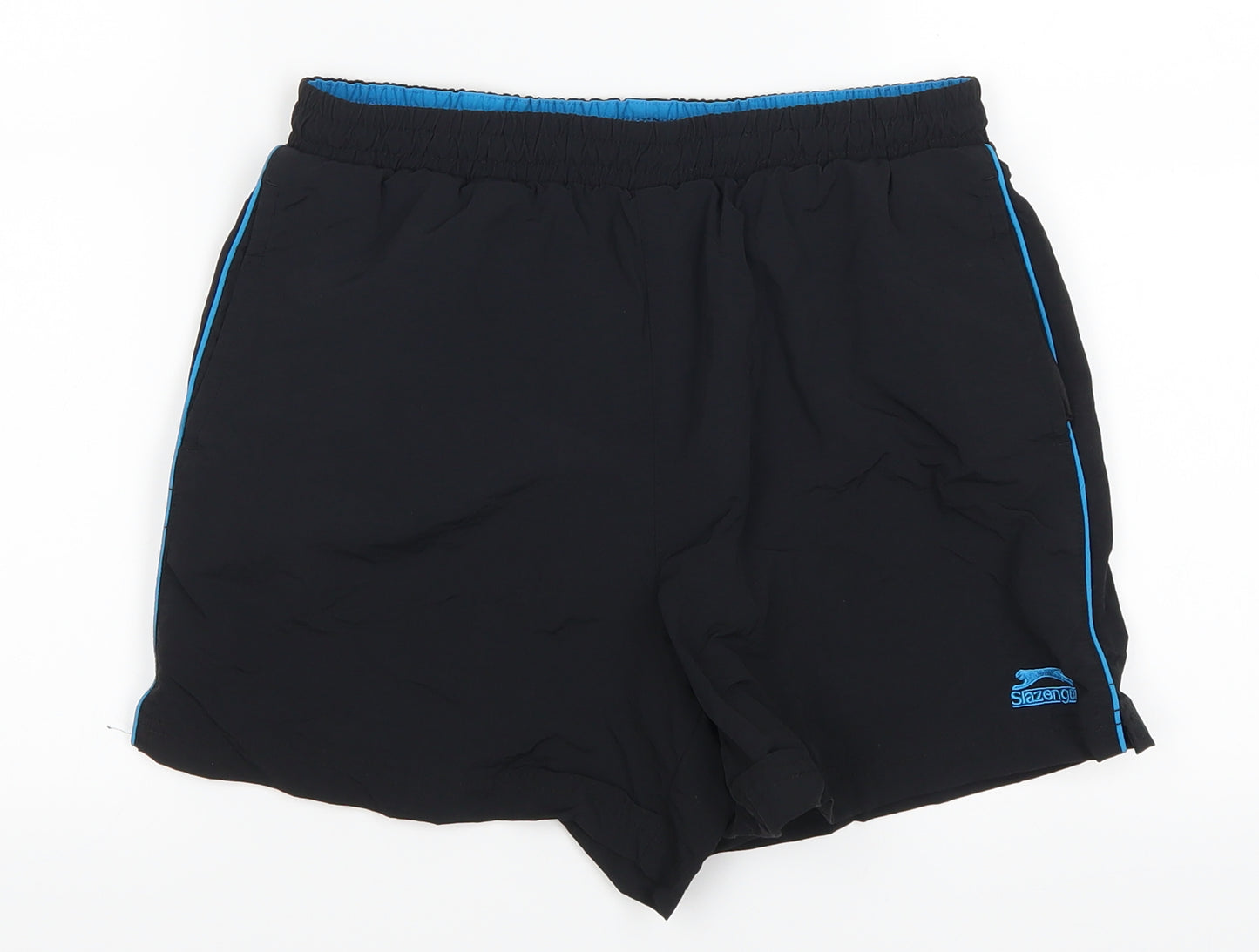 Slazenger Boys Black   Utility Shorts Size 11-12 Years