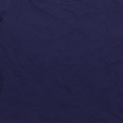 Joules Girls Blue   Basic T-Shirt Size 7-8 Years  - Sausage Dog