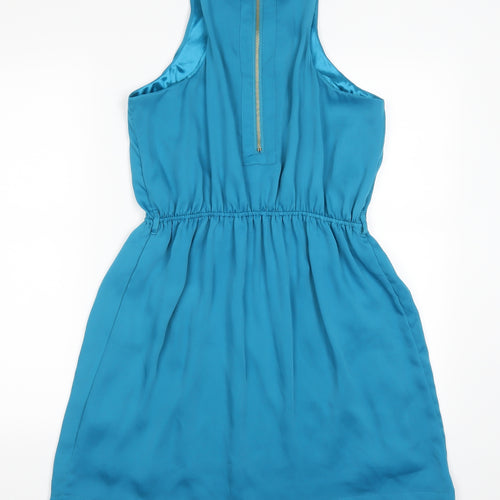 New Look Womens Blue   Skater Dress  Size 14