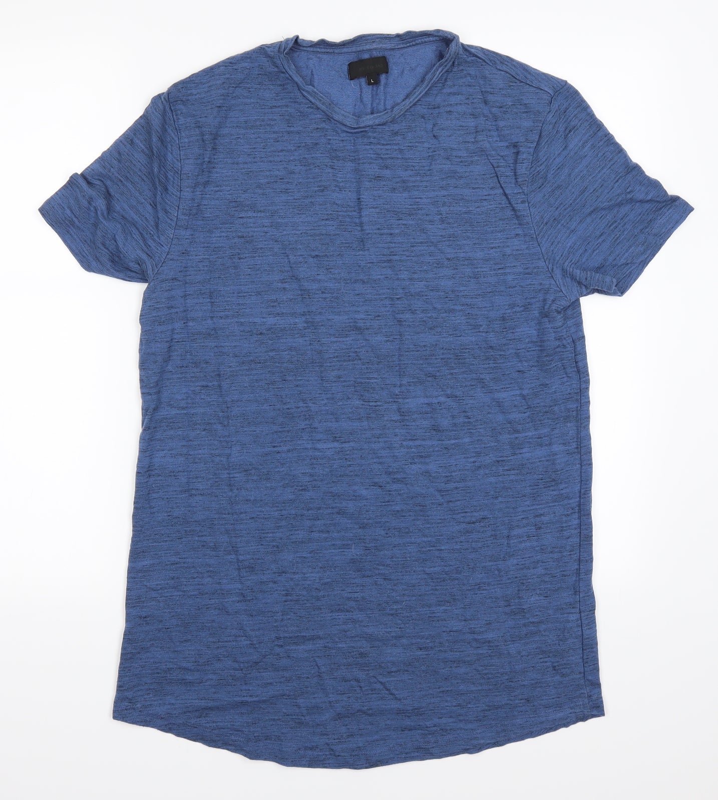 River Island Mens Blue    T-Shirt Size L