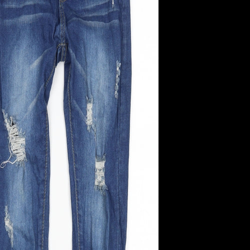 Denim Wise Womens Blue  Denim Skinny Jeans Size 6 L27 in