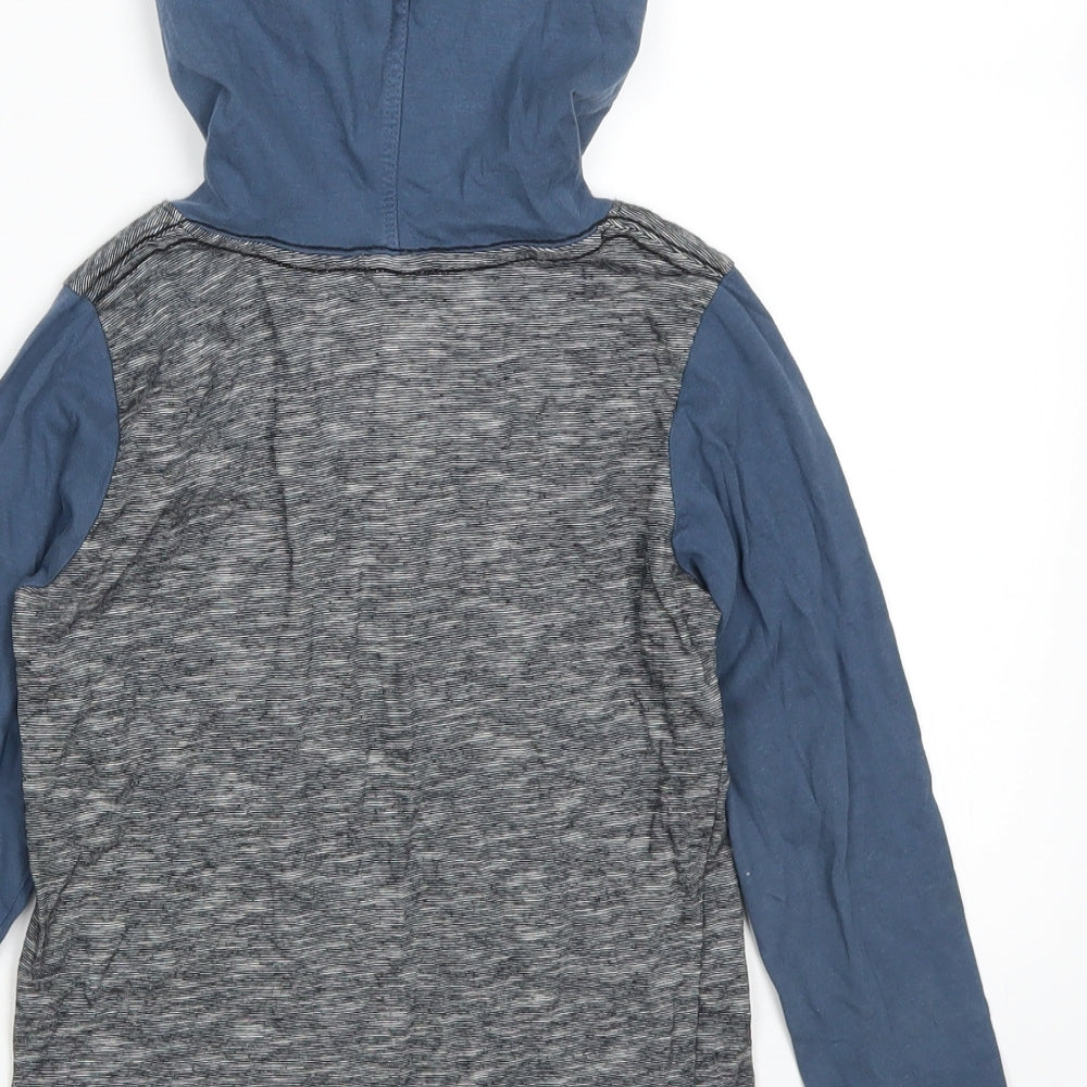 Wave Tribe Boys Blue   Pullover Hoodie Size 5 Years