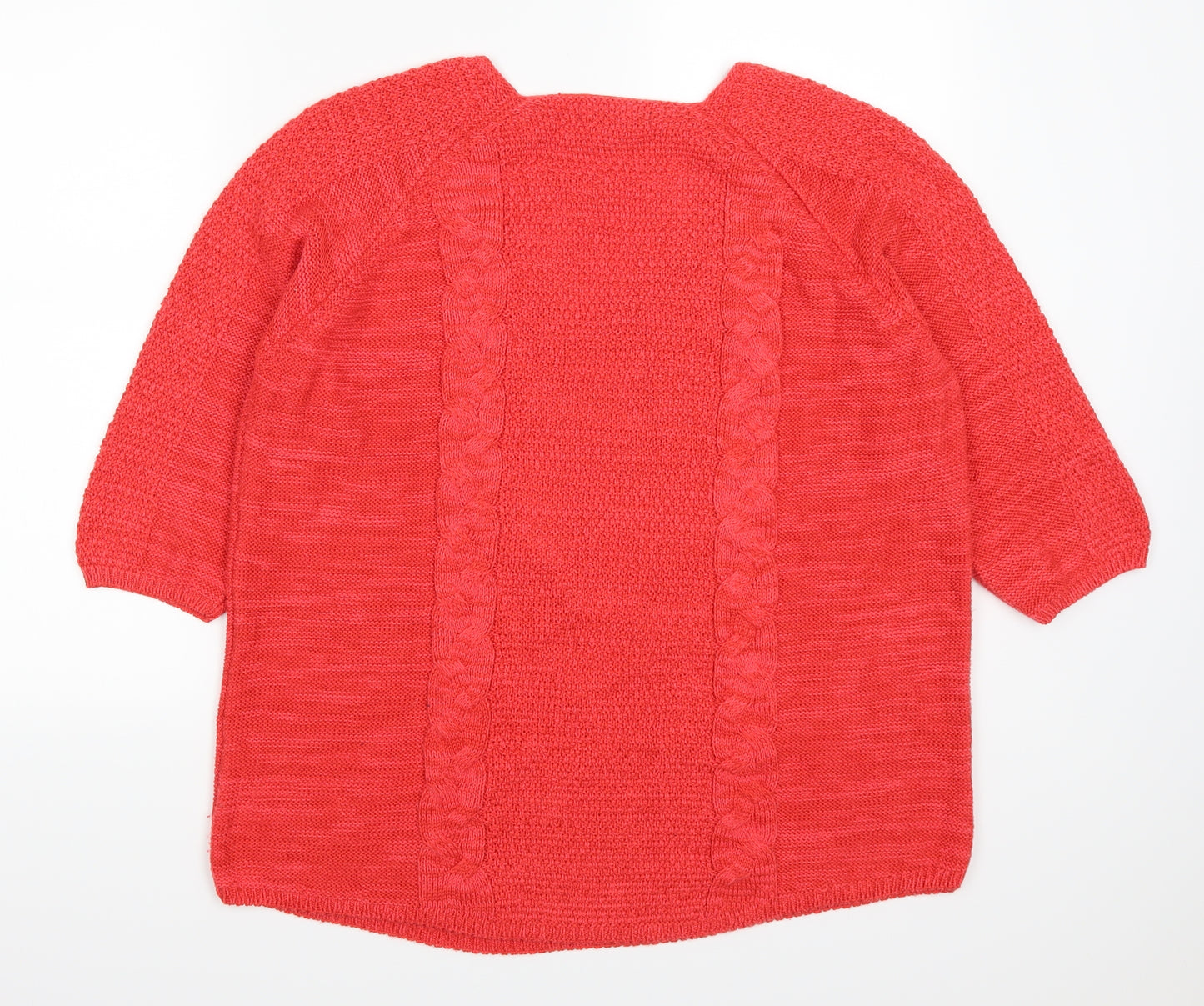 George Womens Red   Pullover Jumper Size 18
