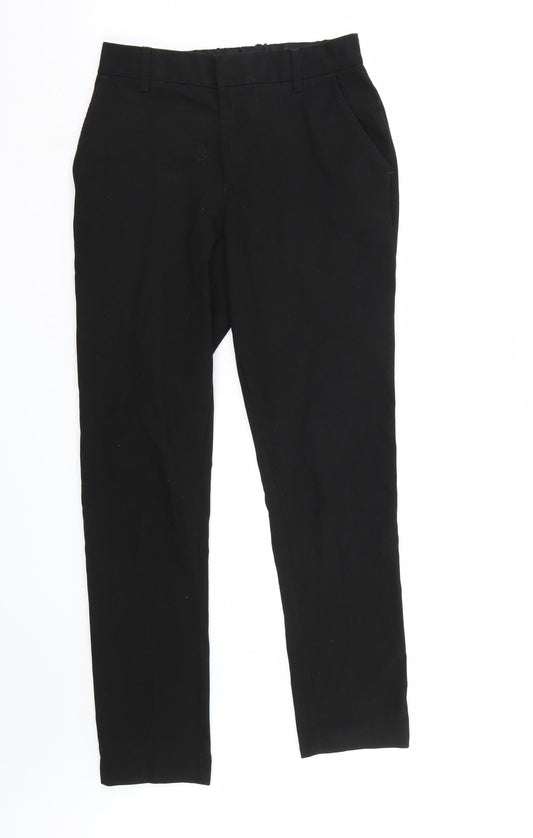 Marks and Spencer Boys Black   Capri Trousers Size 13 Years