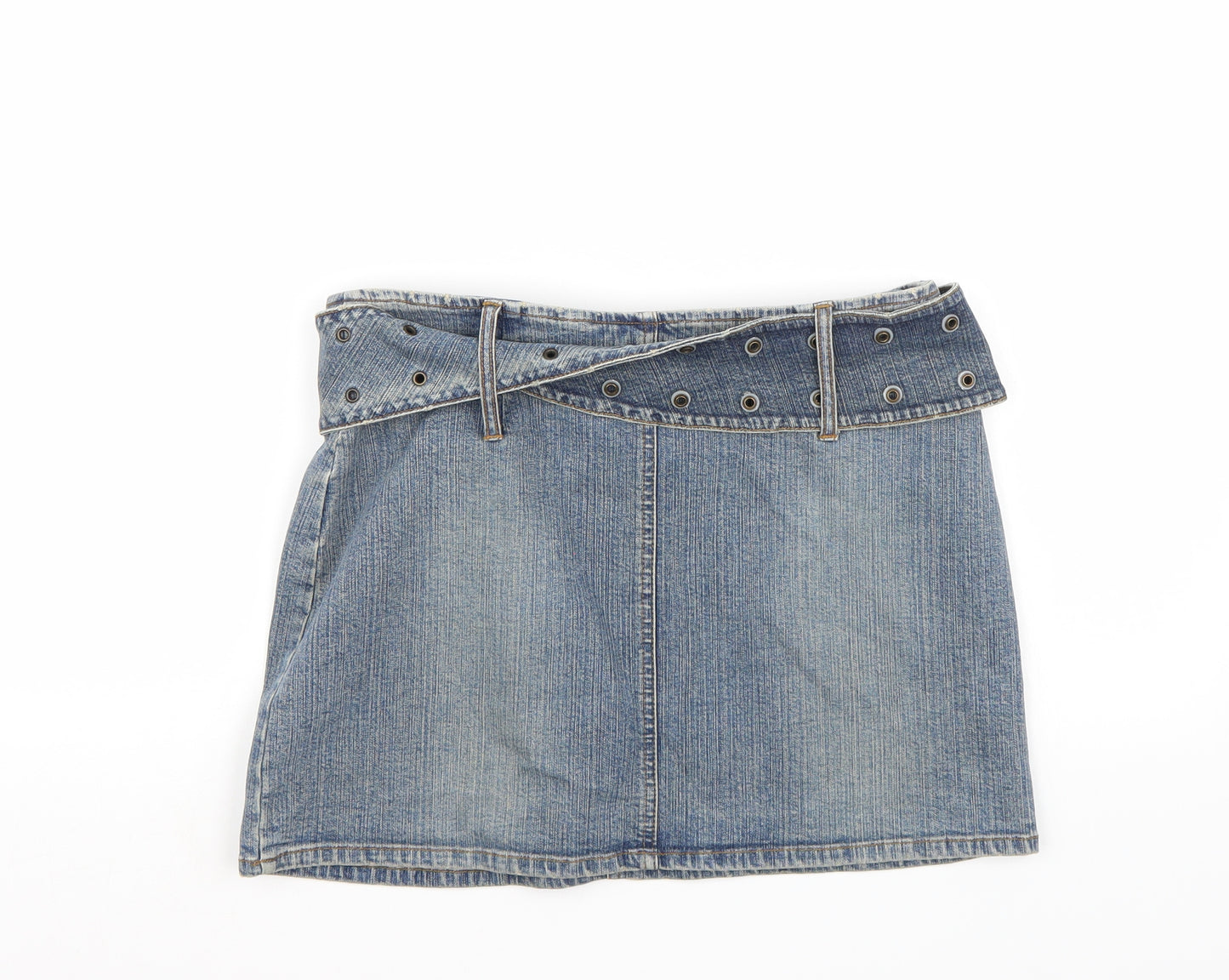 Shark Womens Blue   A-Line Skirt Size 12