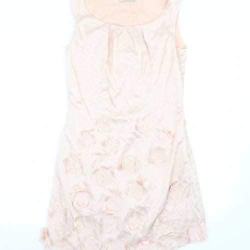 M Butterfly Womens Pink   A-Line  Size M