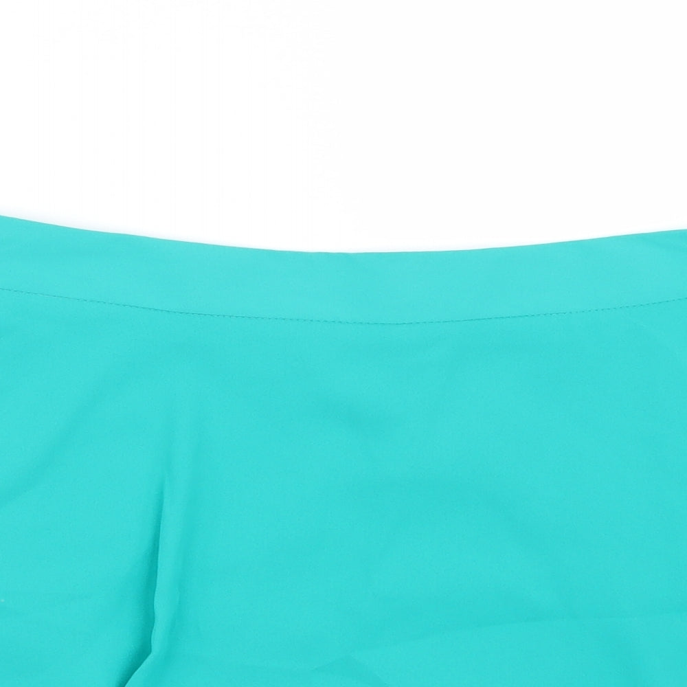 Zara Womens Green   A-Line Skirt Size M