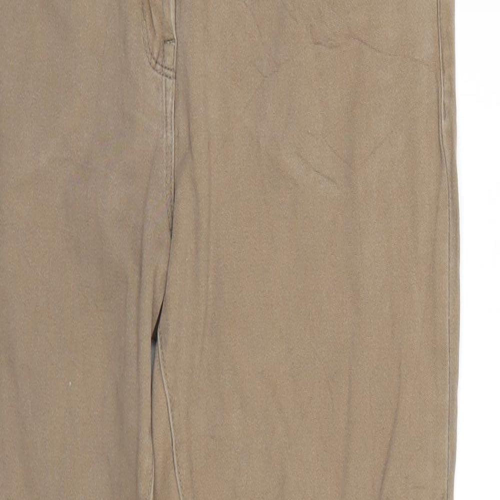 ESMARA Womens Brown   Straight Jeans Size 14 L30 in