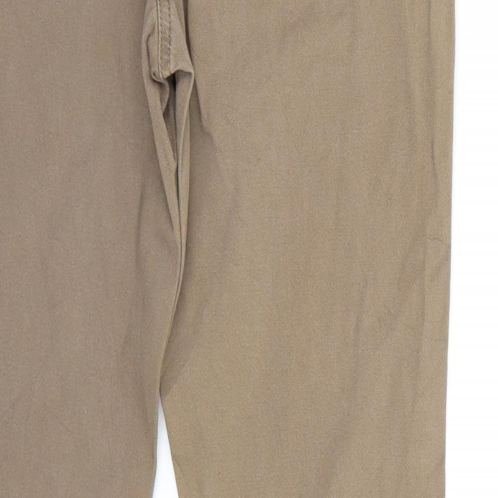 ESMARA Womens Brown   Straight Jeans Size 14 L30 in