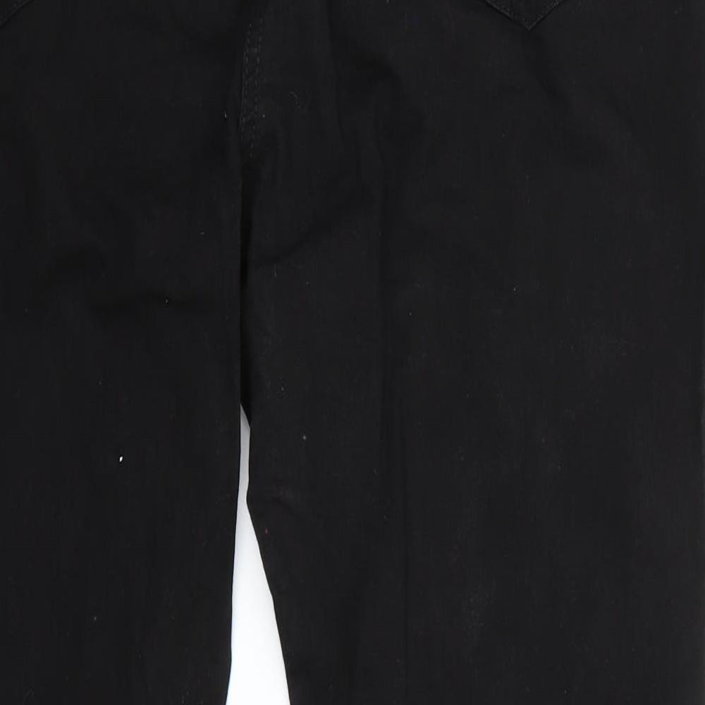 Yours Womens Black   Straight Jeans Size 20 L29 in