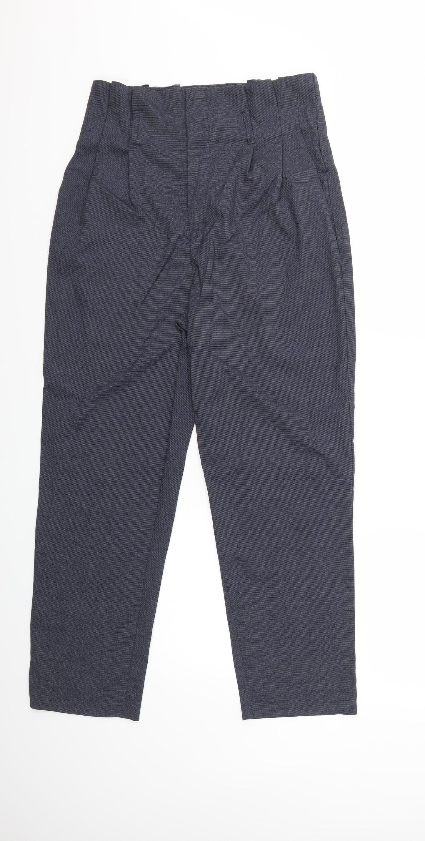 H&M Womens Blue   Trousers  Size 10 L25 in