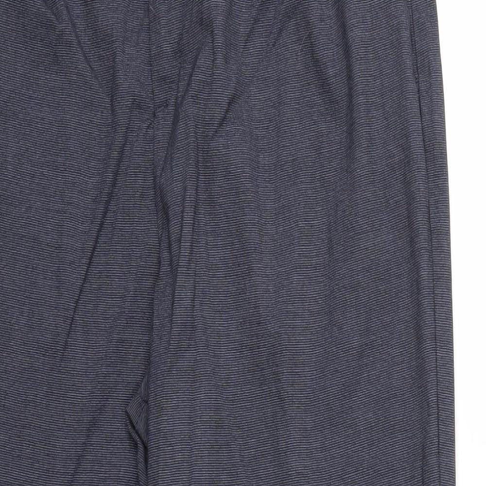 H&M Womens Blue   Trousers  Size 10 L25 in