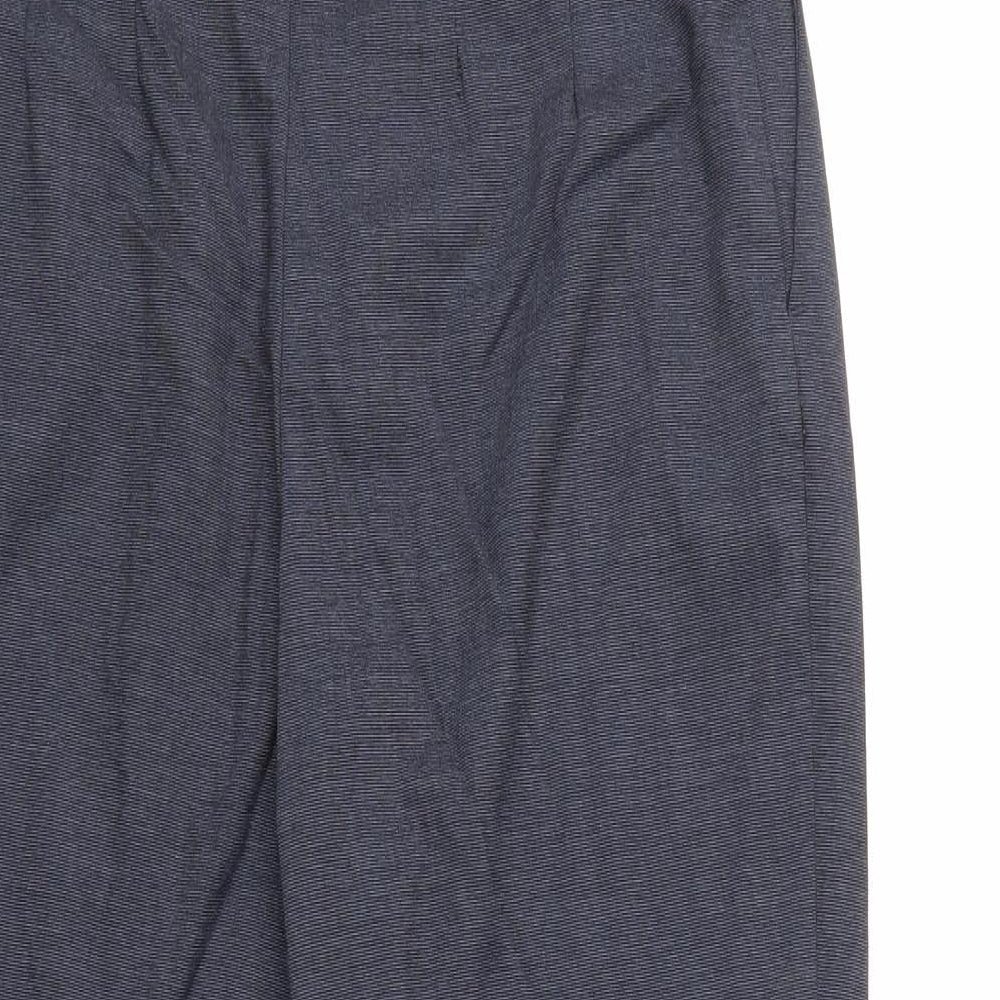 H&M Womens Blue   Trousers  Size 10 L25 in