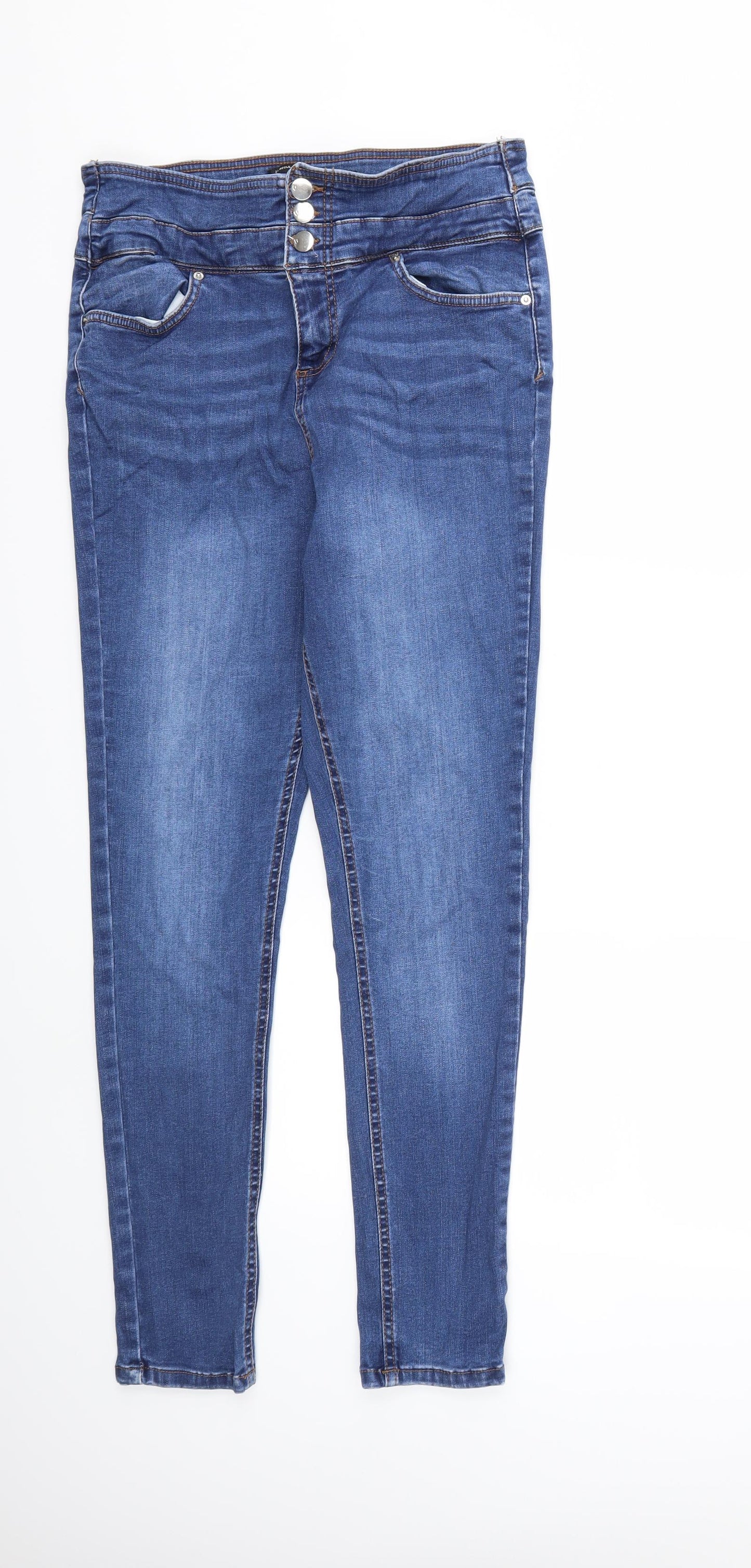 Very Womens Blue  Denim Skinny Jeans Size 29 in L28 in