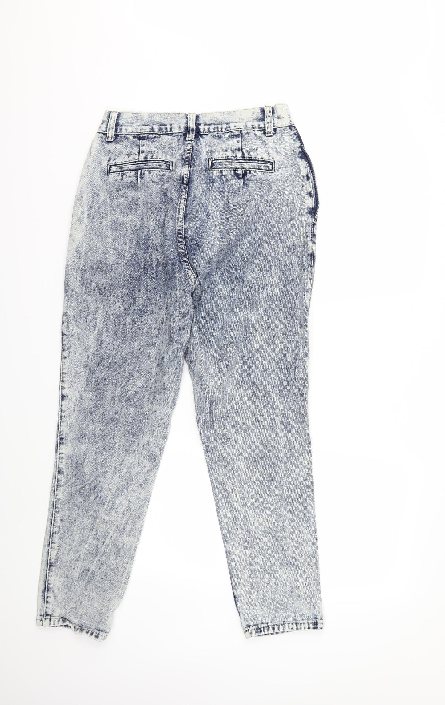 Boohoo Womens Beige  Denim Mom Jeans Size 12 L26 in