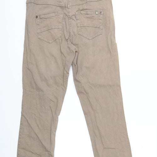 Cecil Mens Brown  Denim Straight Jeans Size 31 in L31 in