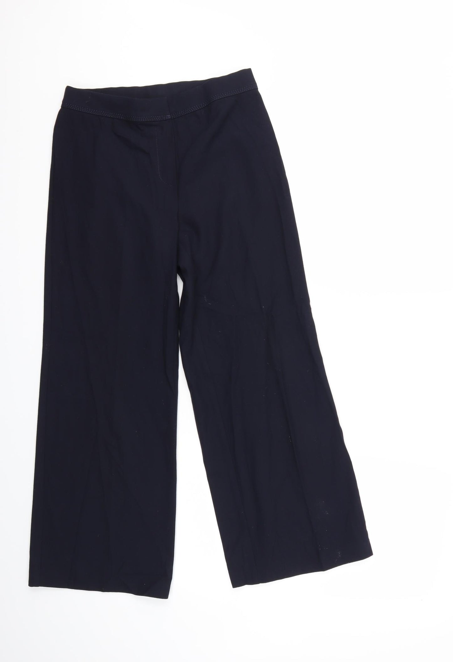 Marks and Spencer Womens Blue   Trousers  Size 8 L26 in