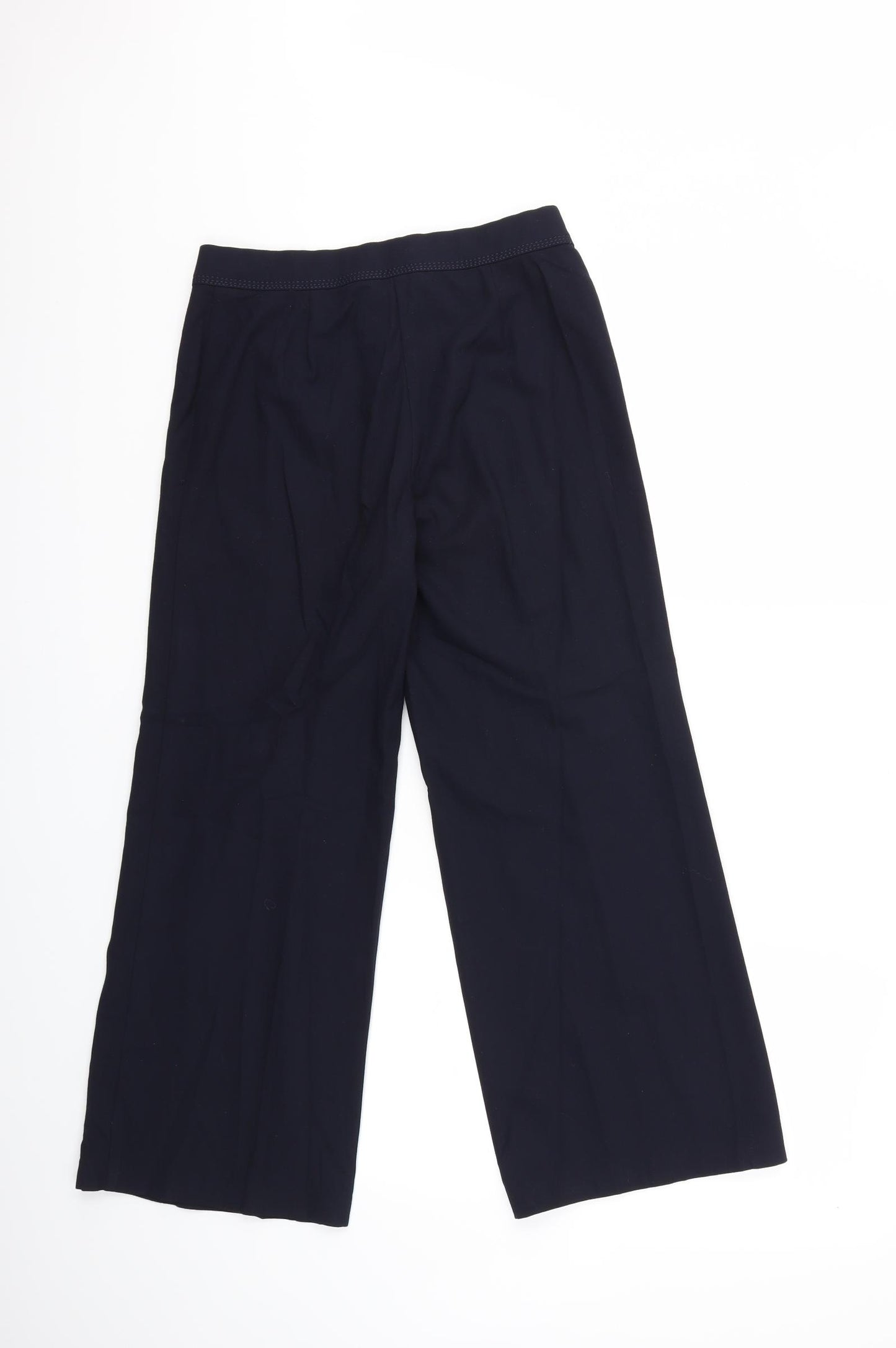 Marks and Spencer Womens Blue   Trousers  Size 8 L26 in