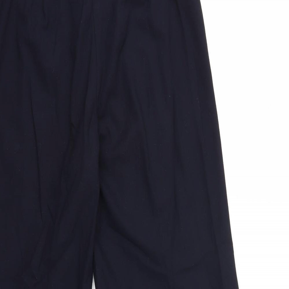 Marks and Spencer Womens Blue   Trousers  Size 8 L26 in