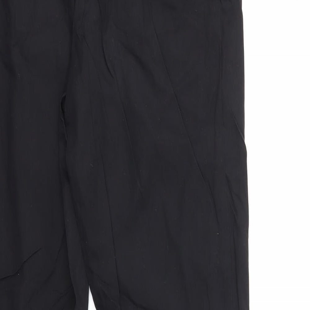 H&M Womens Black   Cargo Trousers Size 6 L32 in