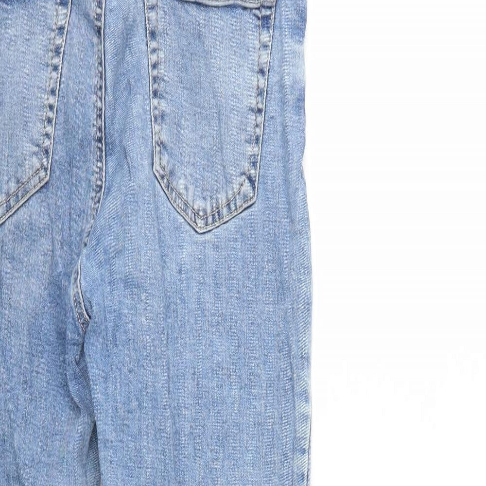New Look Womens Blue  Denim Skinny Jeans Size 14 L25 in