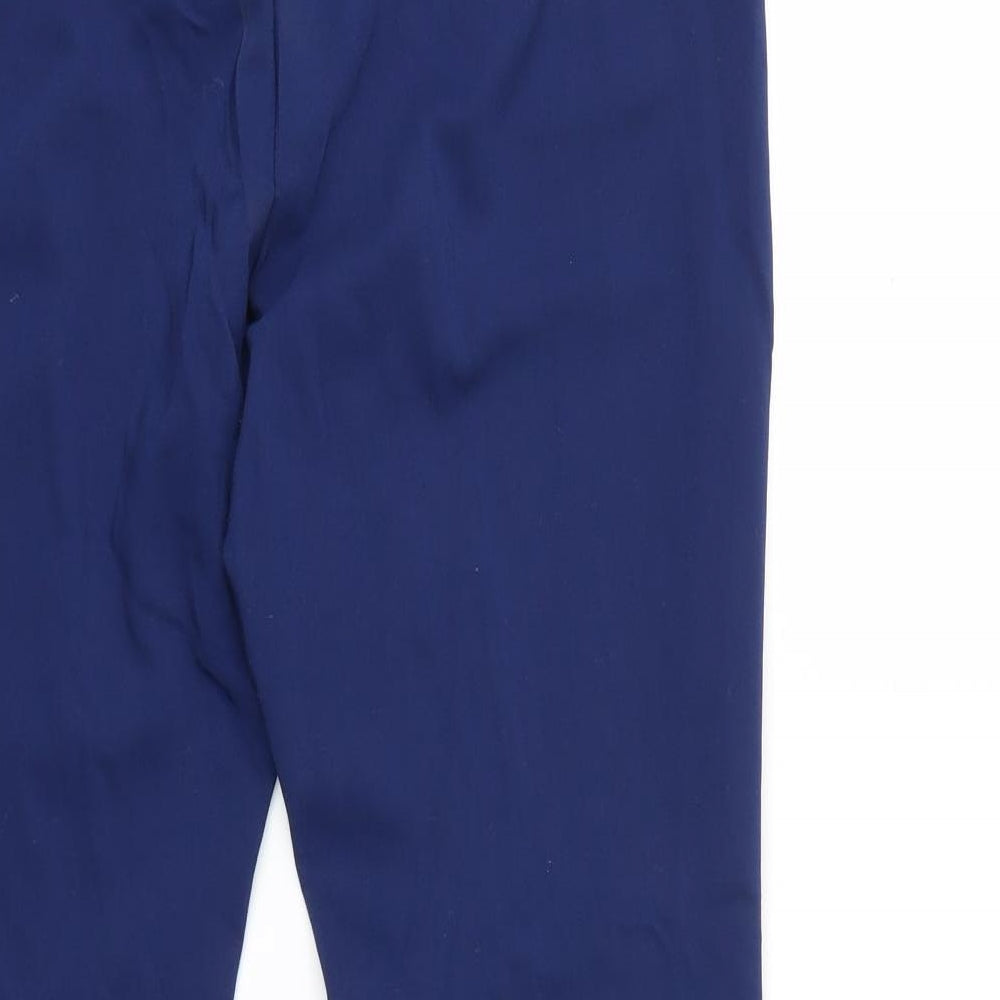 Very Womens Blue   Trousers  Size 14 L28 in