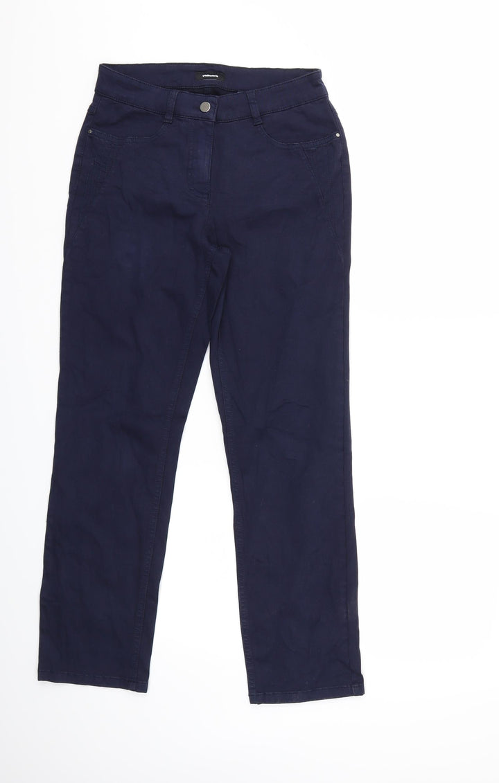 Walbusch Womens Blue   Straight Jeans Size 30 in L28 in