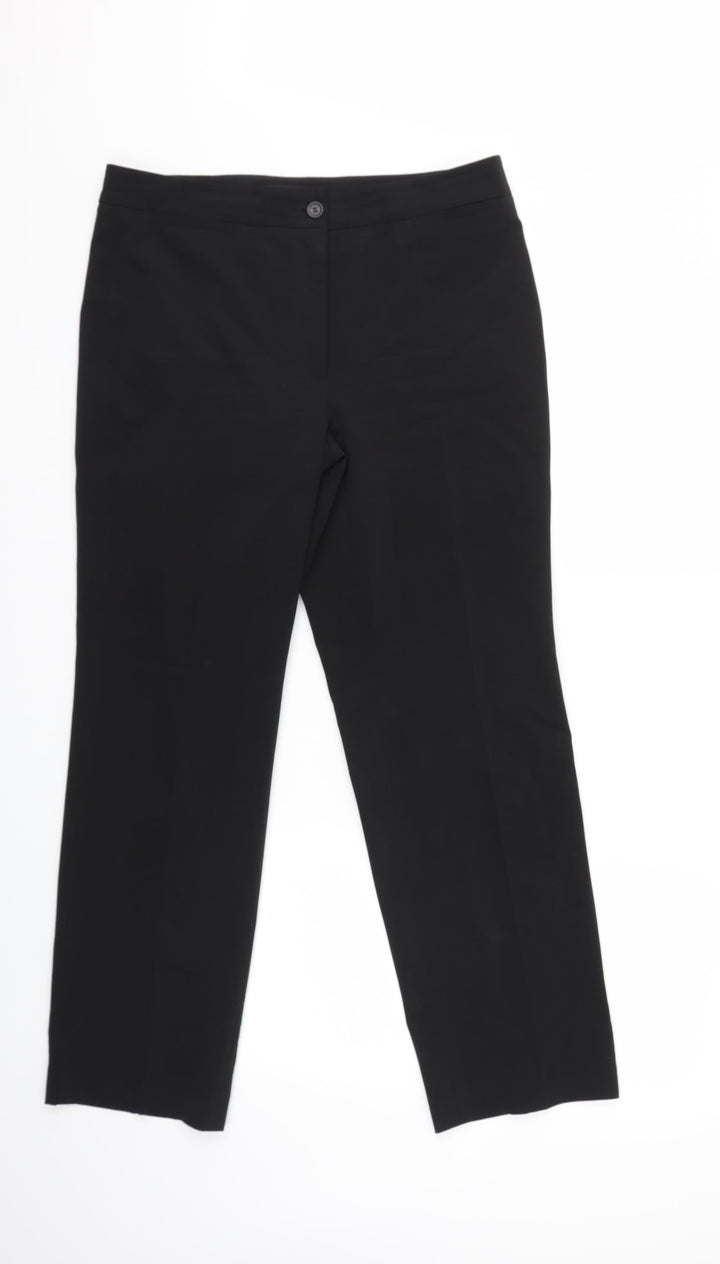 Cambio Womens Black   Trousers  Size 34 in L28 in