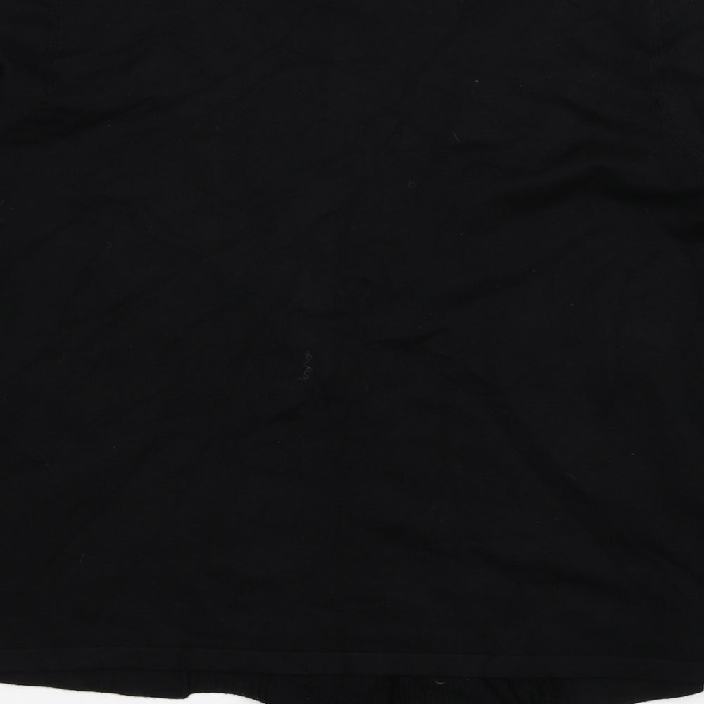 Soaked in Luxury Womens Black  Knit Cardigan Jumper Size L