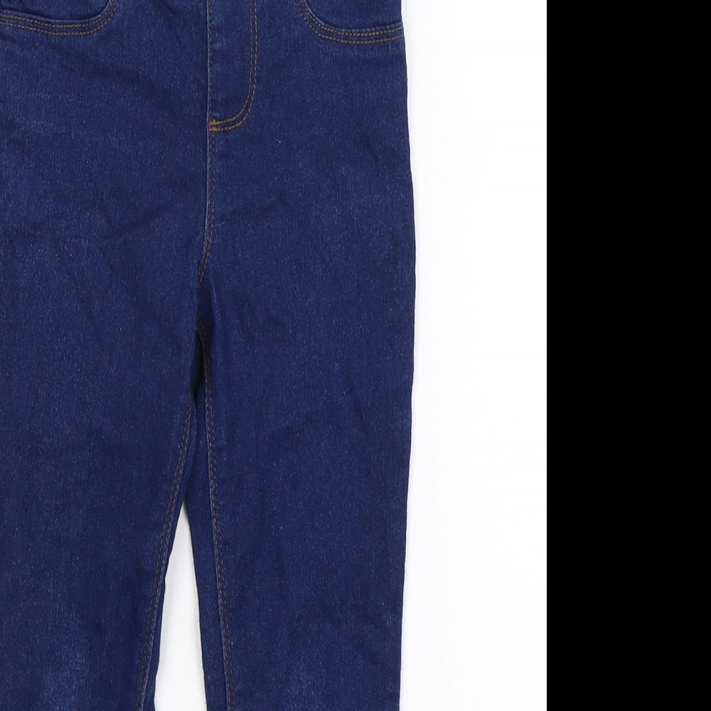 Denim Co Girls Blue  Denim Jegging Jeans Size 6-7 Years