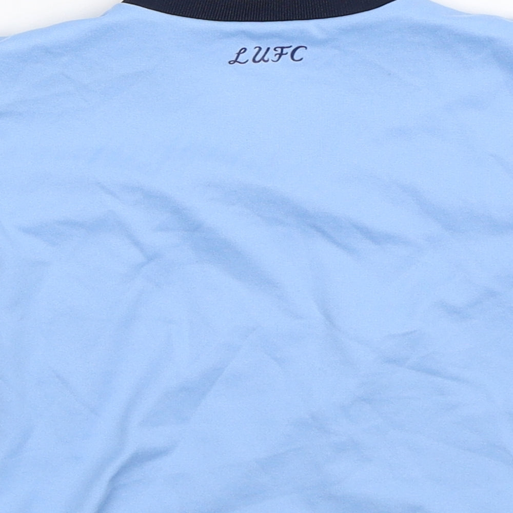 Diadora Boys Blue   Basic T-Shirt Size 9-12 Months  - Leeds United