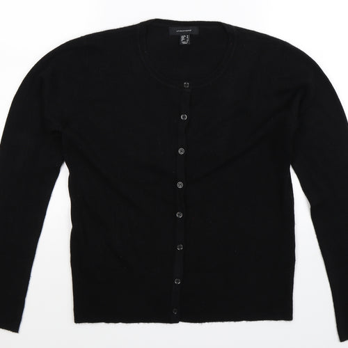 Atmosphere Womens Black  Knit Cardigan Jumper Size 10