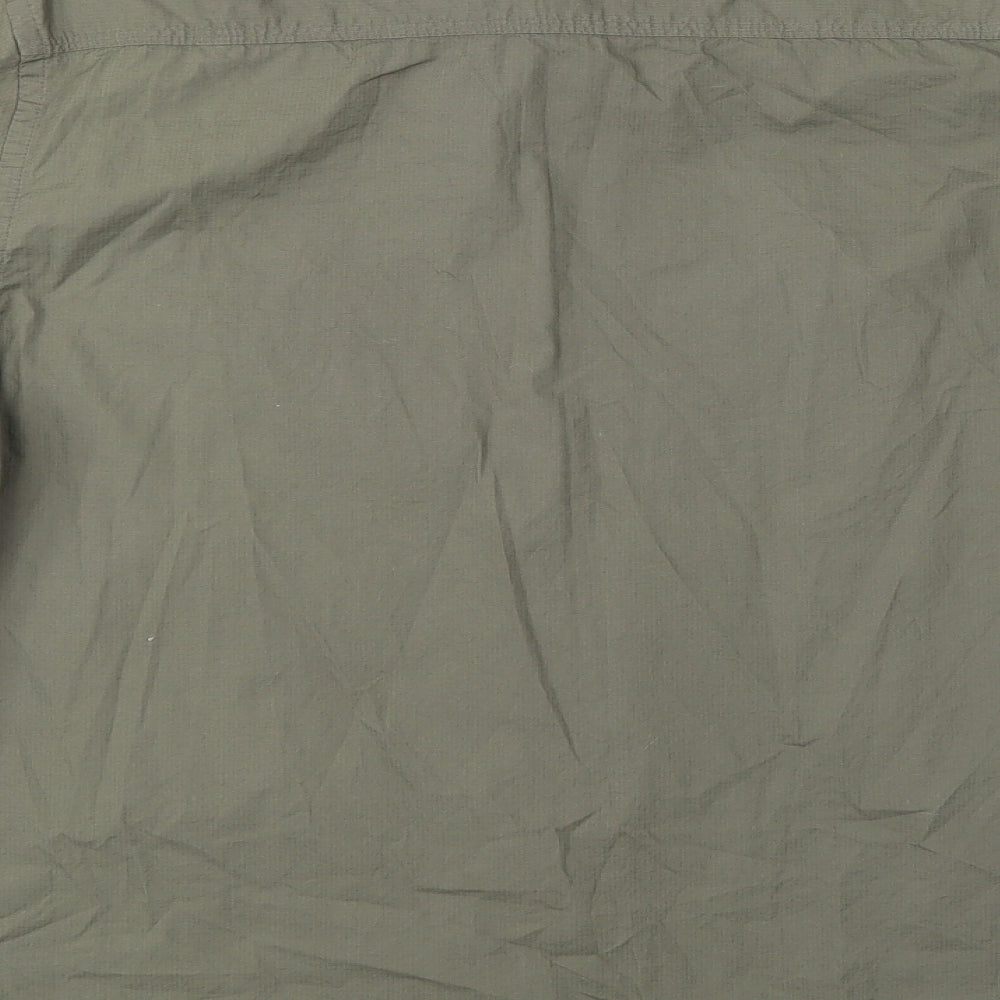 Cedar Wood State Mens Green    Button-Up Size M
