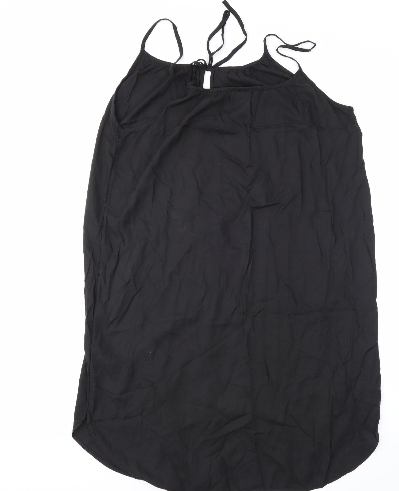 LOGG Womens Black   Slip Dress  Size 14