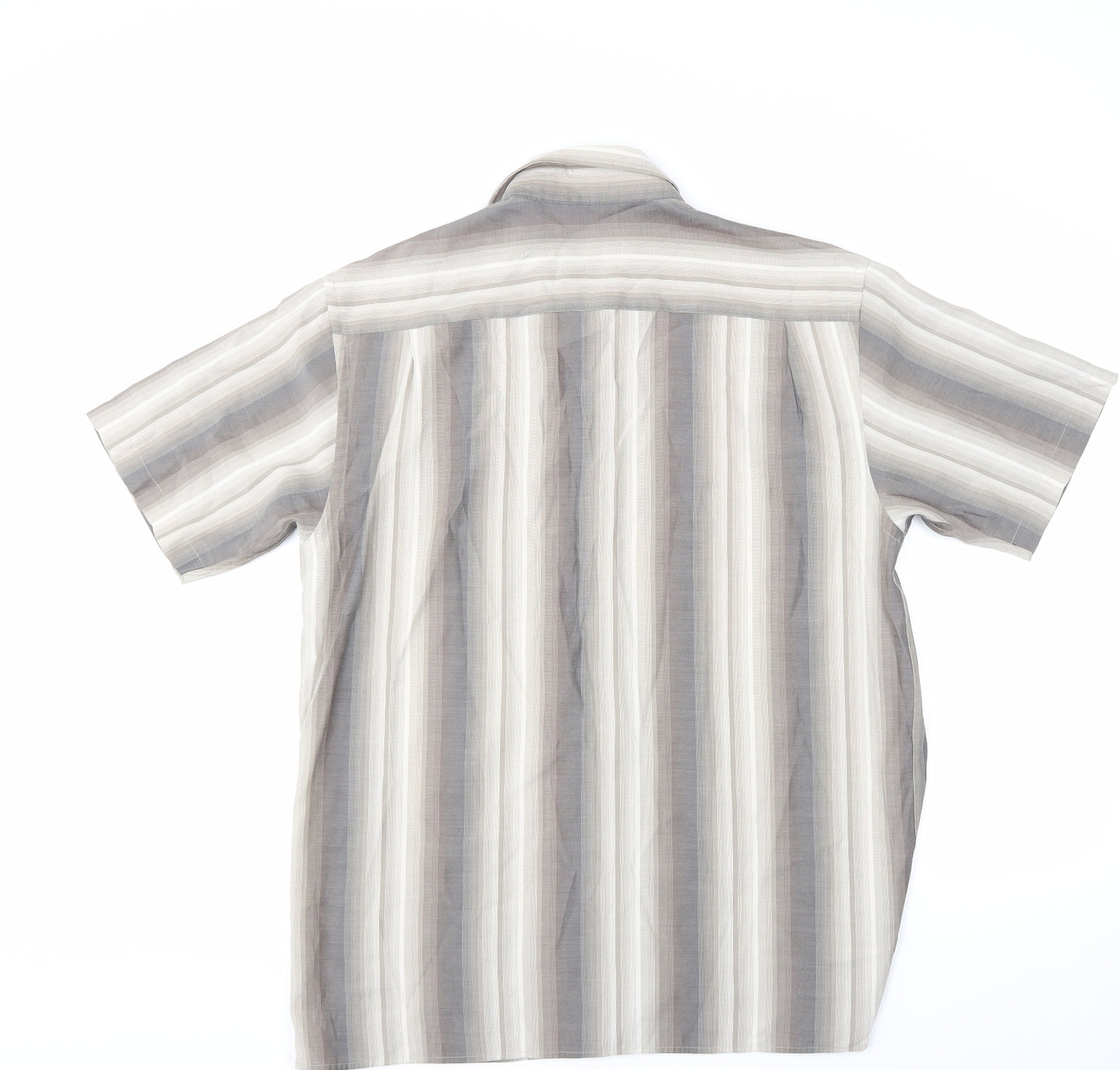 Wolsey Mens Multicoloured Striped   Button-Up Size L