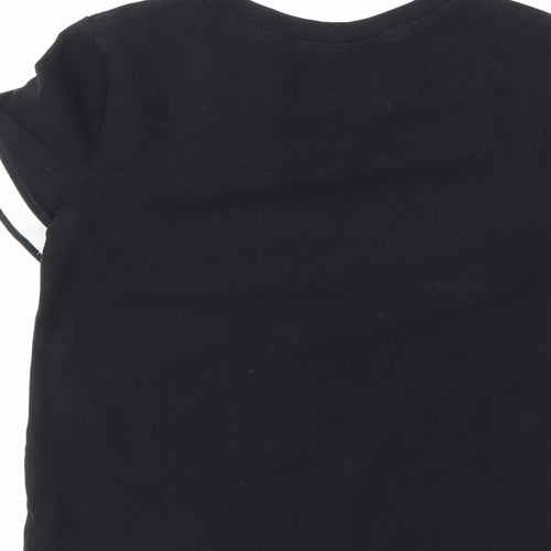 H&M Boys Black   Basic T-Shirt Size 11-12 Years