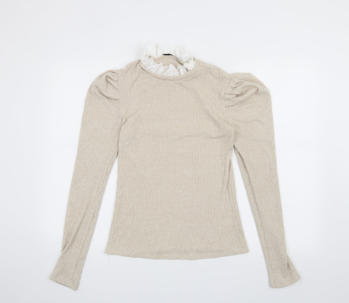 George Womens Beige   Pullover Jumper Size S