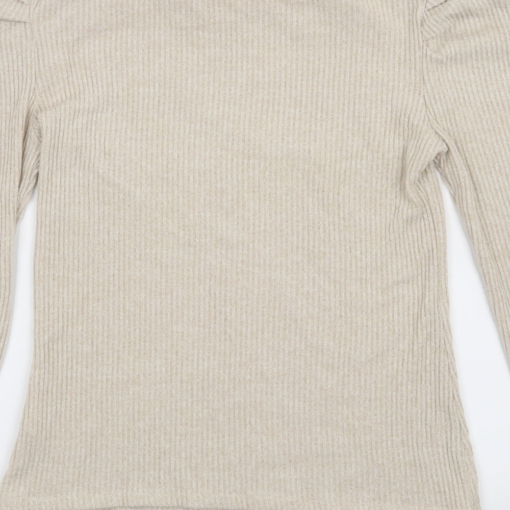 George Womens Beige   Pullover Jumper Size S