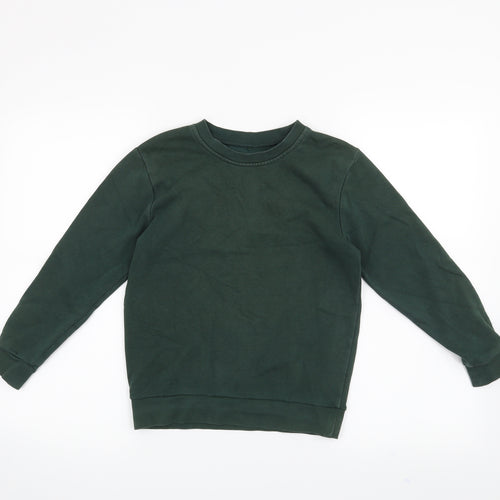 George Boys Green   Pullover Jumper Size 8-9 Years