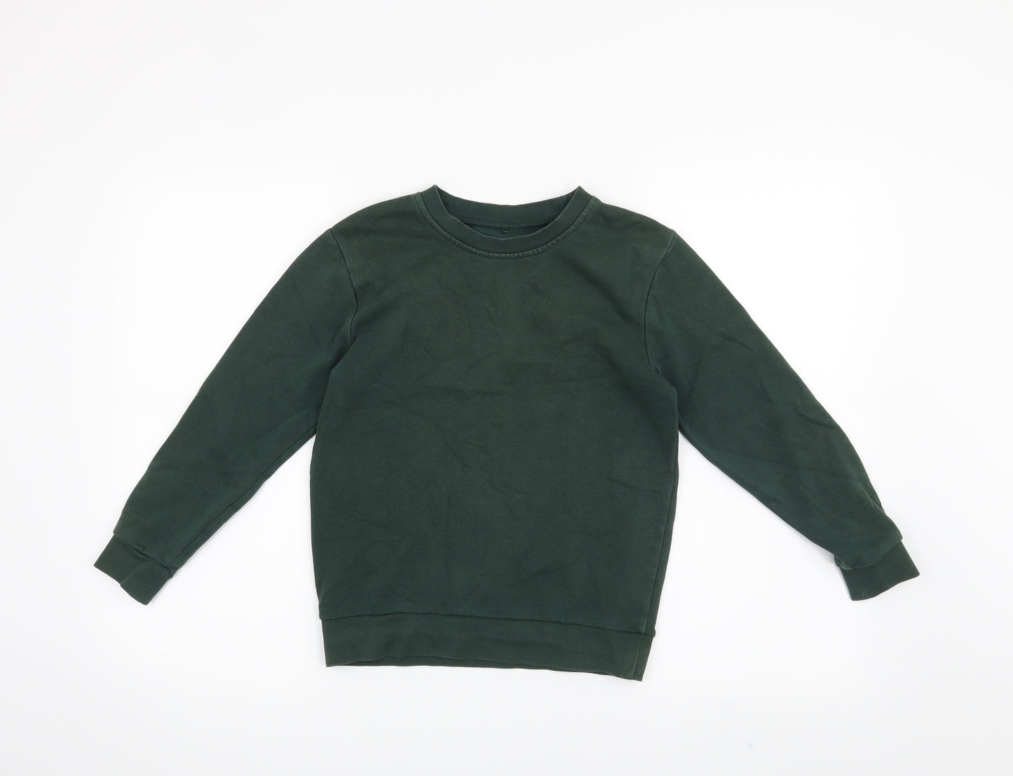 George Boys Green   Pullover Jumper Size 8-9 Years