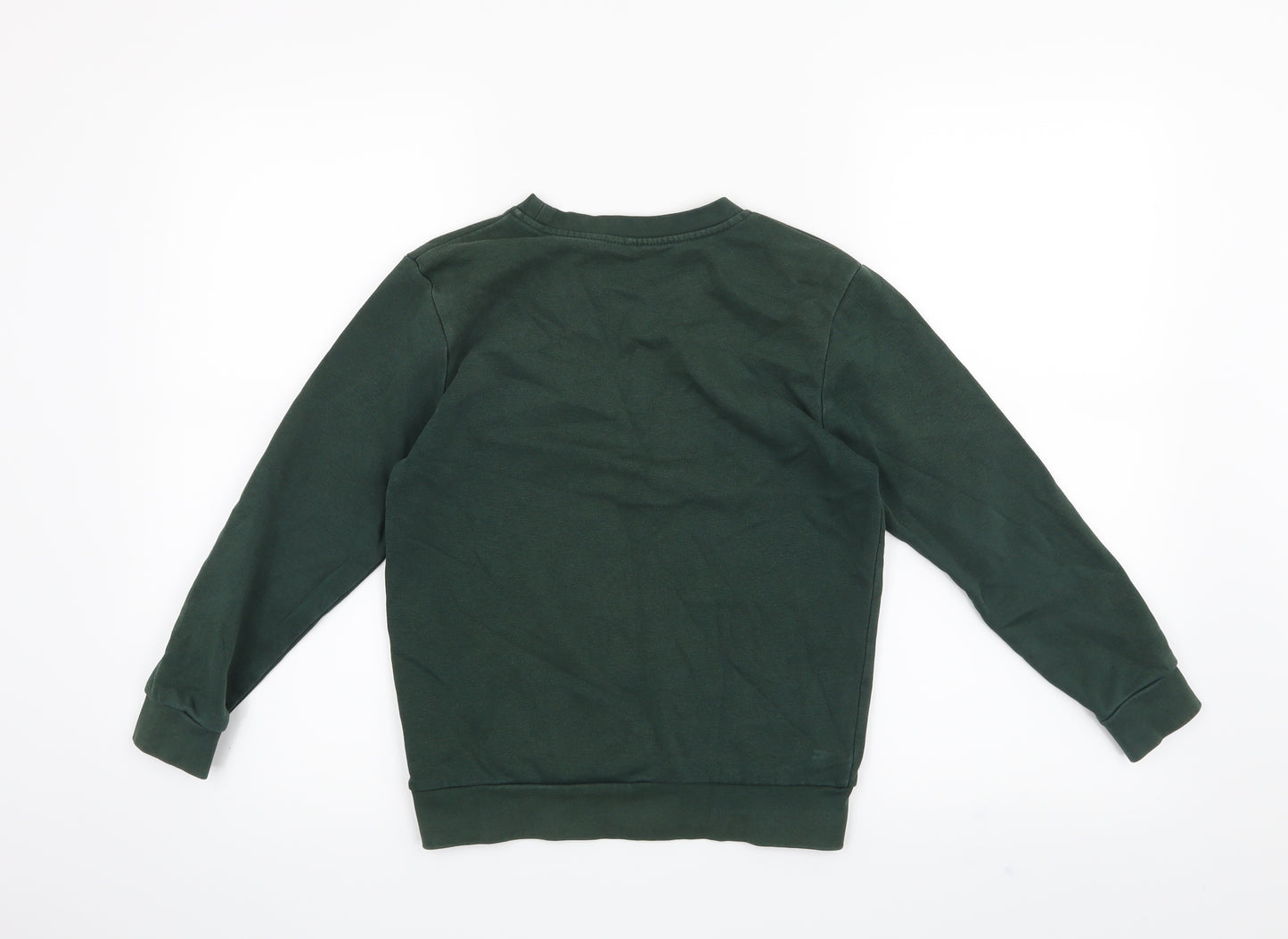George Boys Green   Pullover Jumper Size 8-9 Years