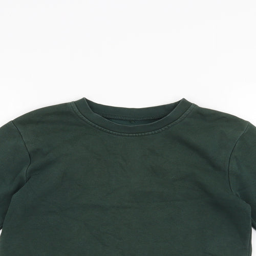 George Boys Green   Pullover Jumper Size 8-9 Years