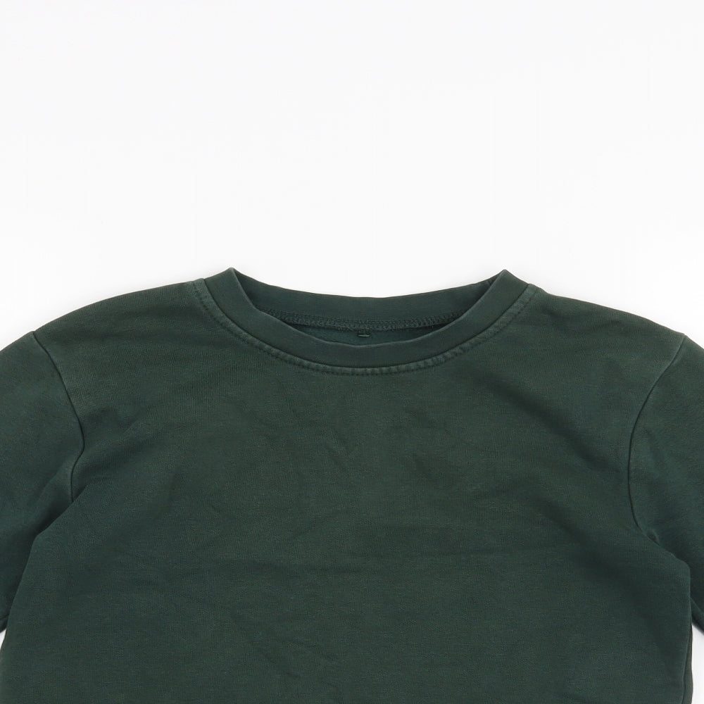 George Boys Green   Pullover Jumper Size 8-9 Years