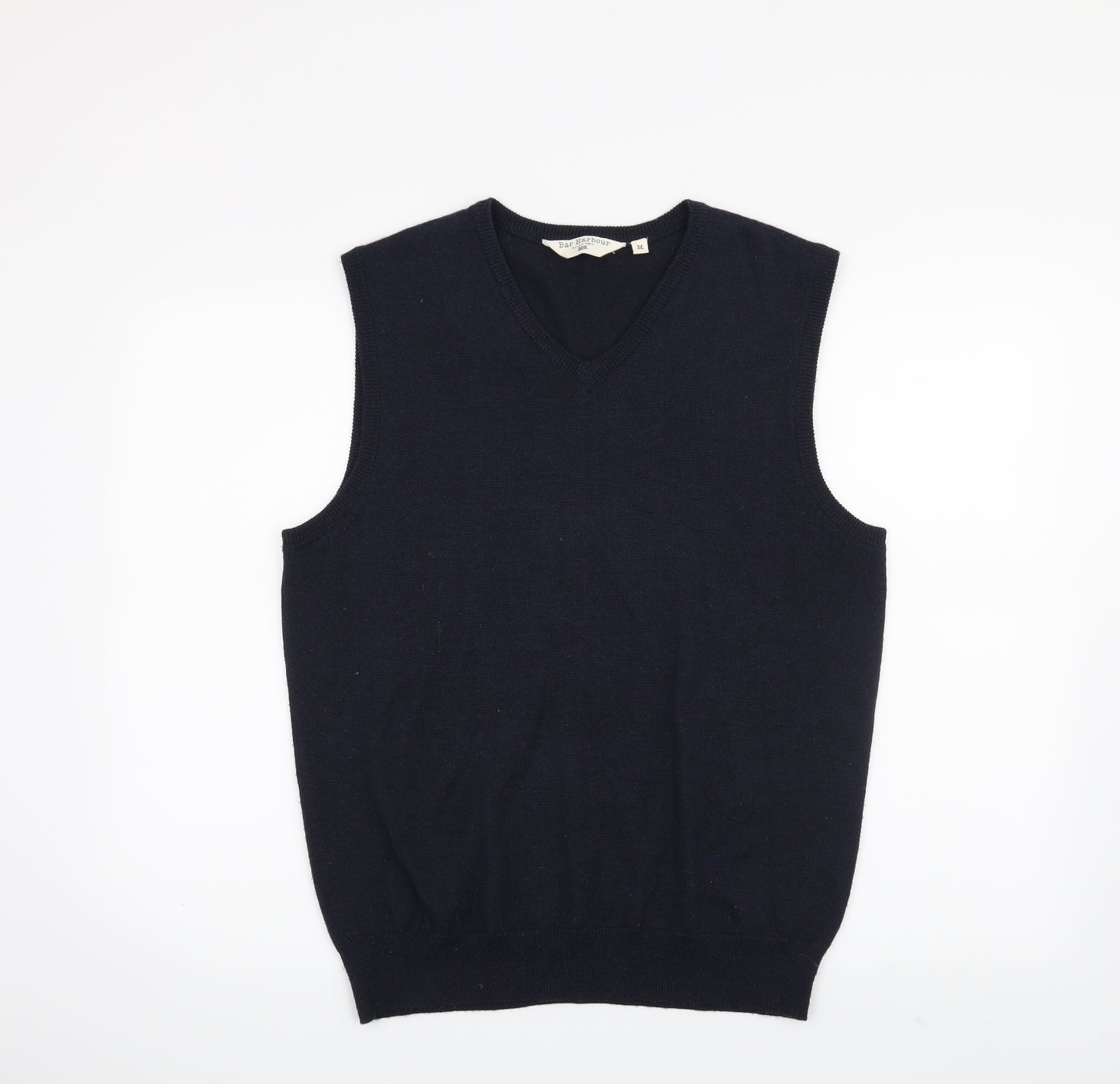 Bar Harbour Mens Blue   Vest Jumper Size M