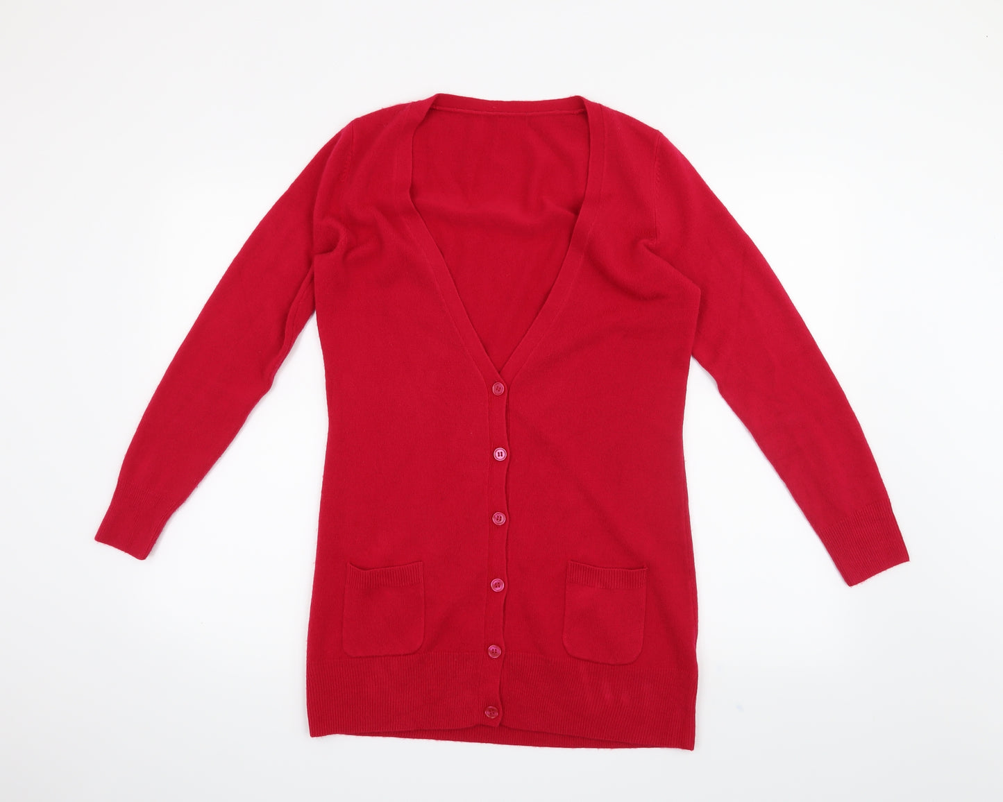South Womens Pink   Cardigan Jumper Size 10