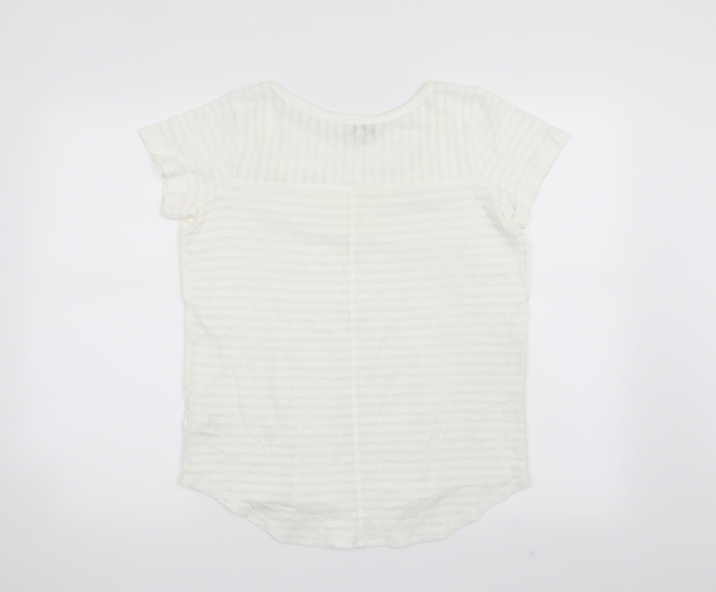 NEXT Womens White   Basic T-Shirt Size 8